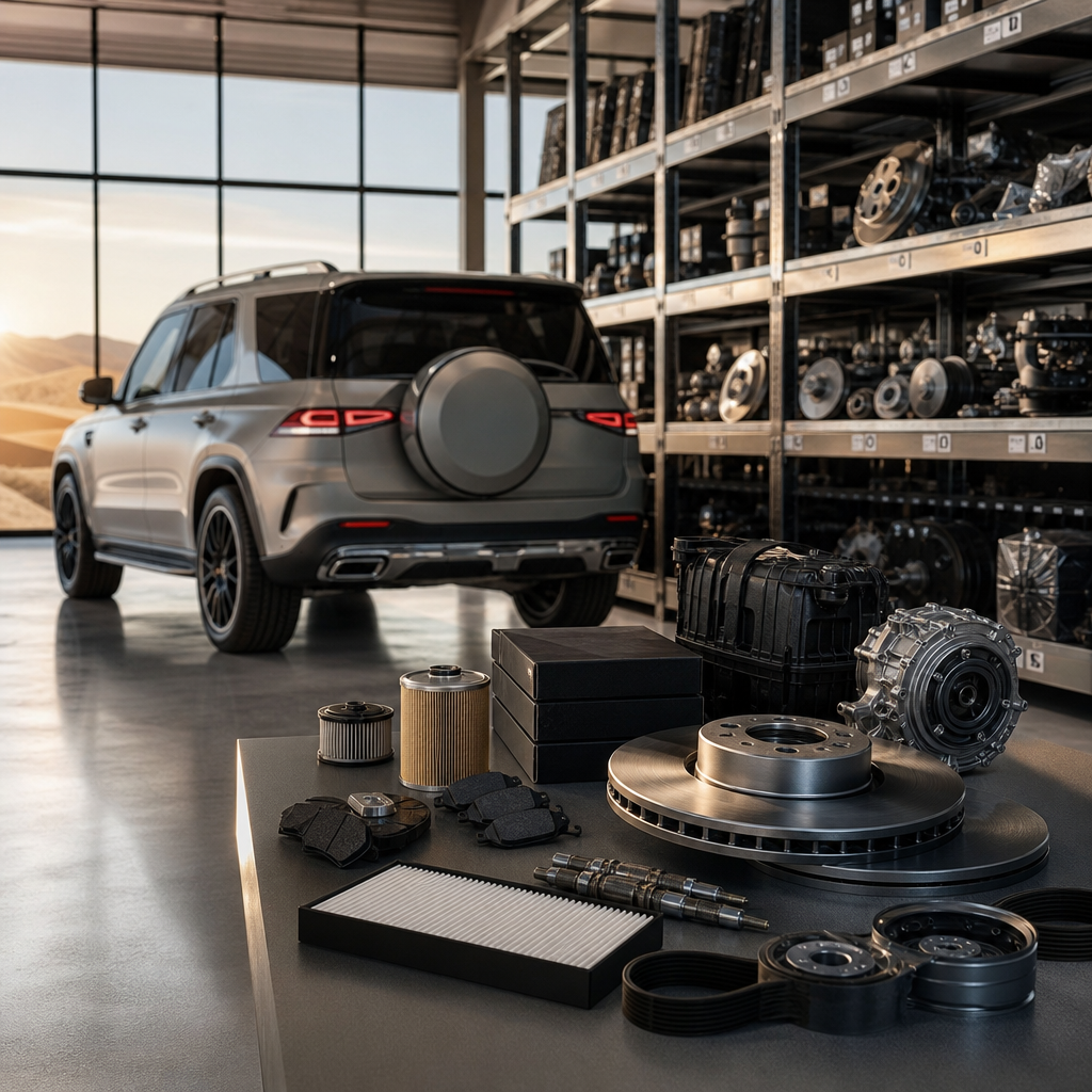 Mercedes-Benz catalog art