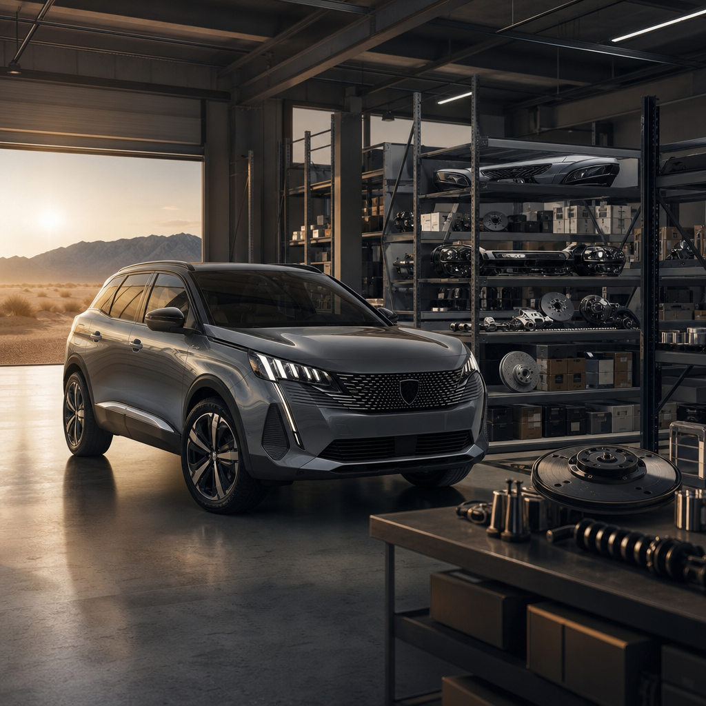 Peugeot catalog art